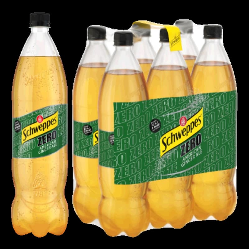 Schweppes Ginger Ale Zero 6x1,25l 