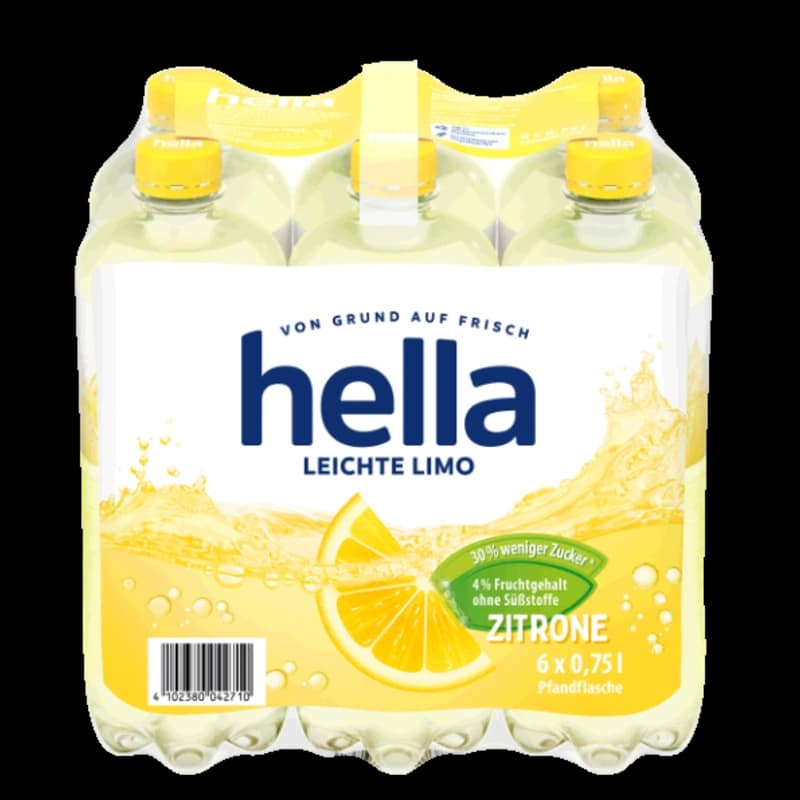 Hella Limo Zitrone 6x0,75l
