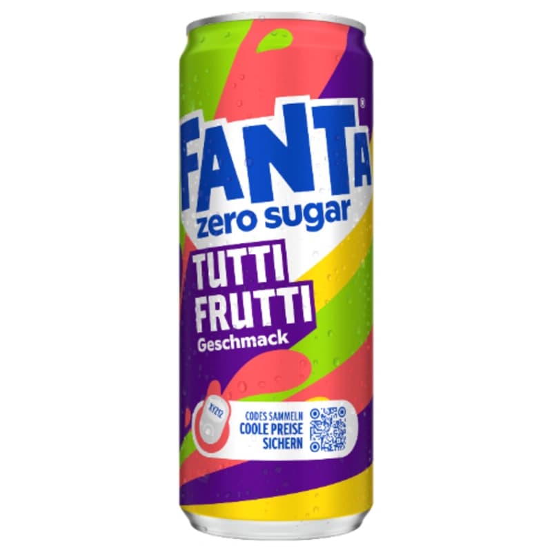 Fanta Zero Sugar Tutti Frutti 0,33l 