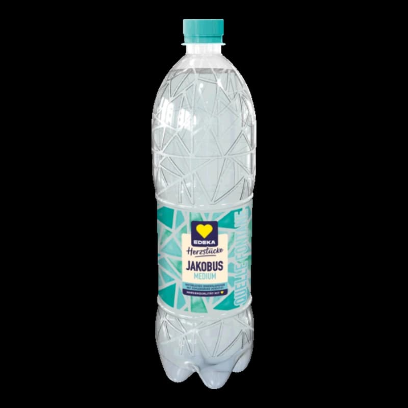 EDEKA Herzstücke Mineralwasser medium 0,5l 