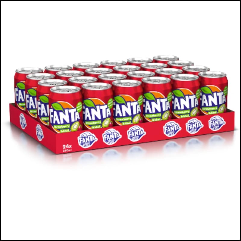 Fanta Strawberry Kiwi 24x0,33l 