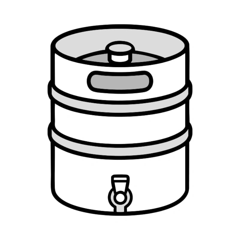 Budweiser Fass KEG 50l 