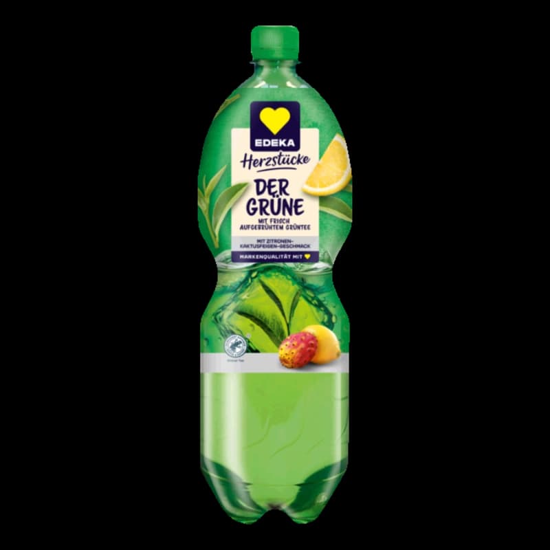 EDEKA Herzstücke Ice Tea Grüner Tee Zitrone Kaktusfeige 1,5l