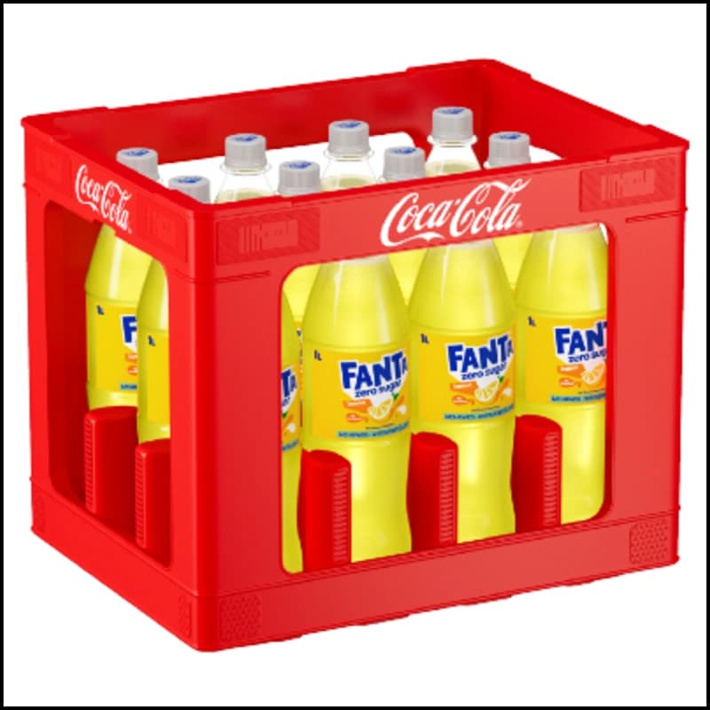Fanta Lemon Zero 12x1l