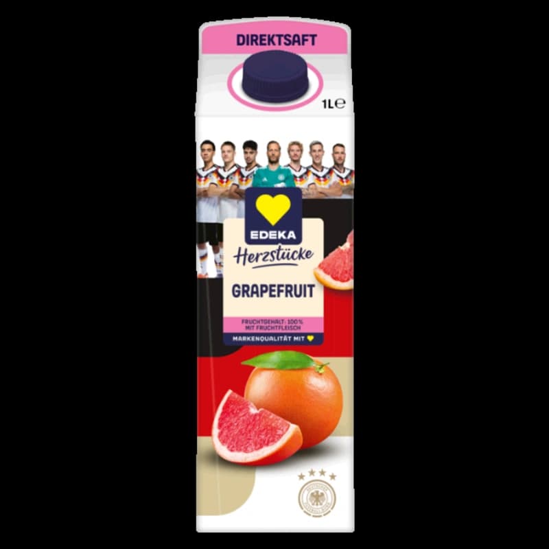 EDEKA Herzstücke Grapefruit Direktsaft 1l