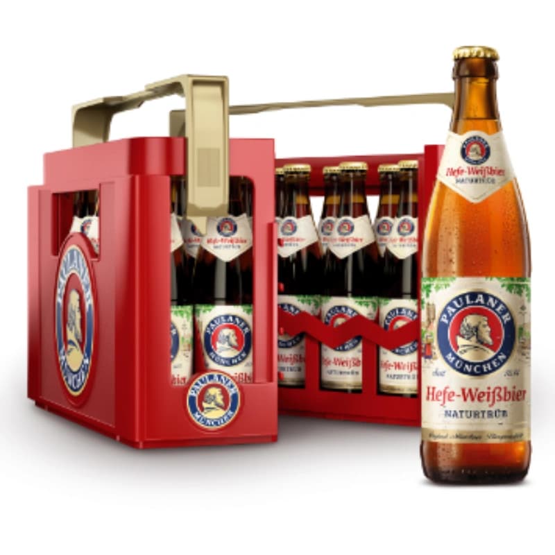 Paulaner Hefe-Weißbier Naturtrüb 2x10x0,5l 