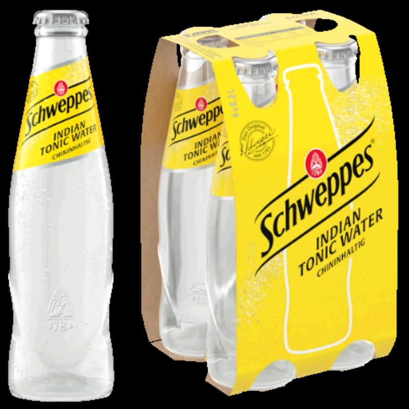 Schweppes Indian Tonic Water 4x0,2l 