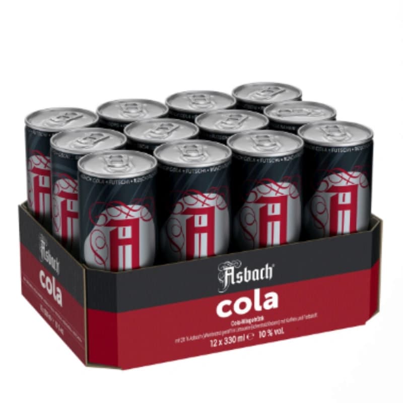 Asbach Cola Original 10% 12x0,33l 