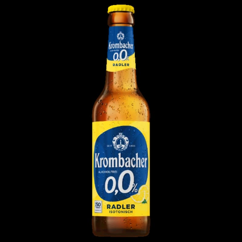 Krombacher Radler 0,0% alkoholfrei 0,33l 