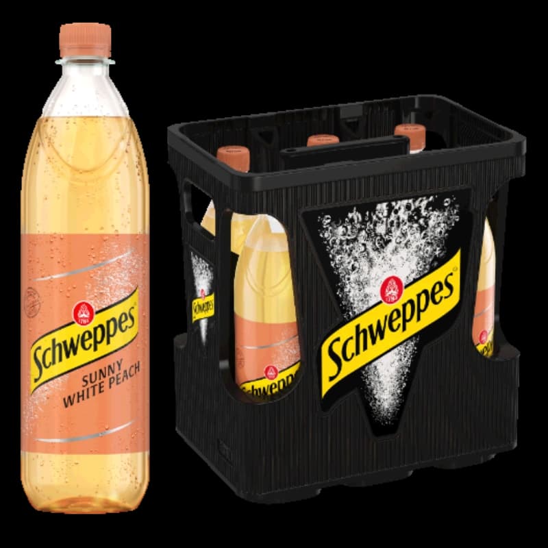 Schweppes White Peach 6x1l