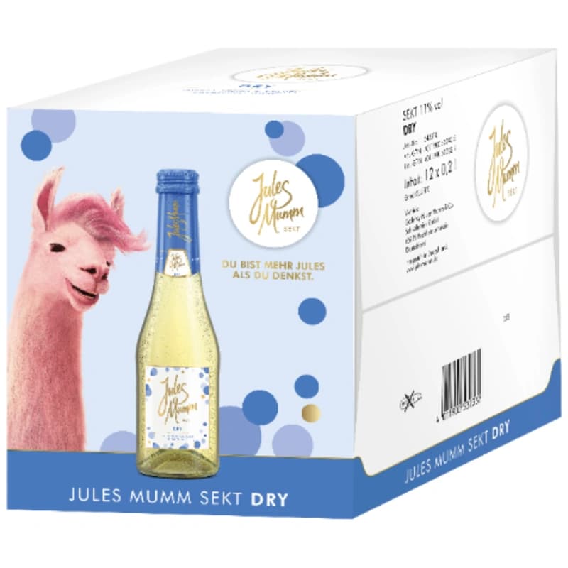 Jules Mumm Dry Sekt Mini 12x0,2l