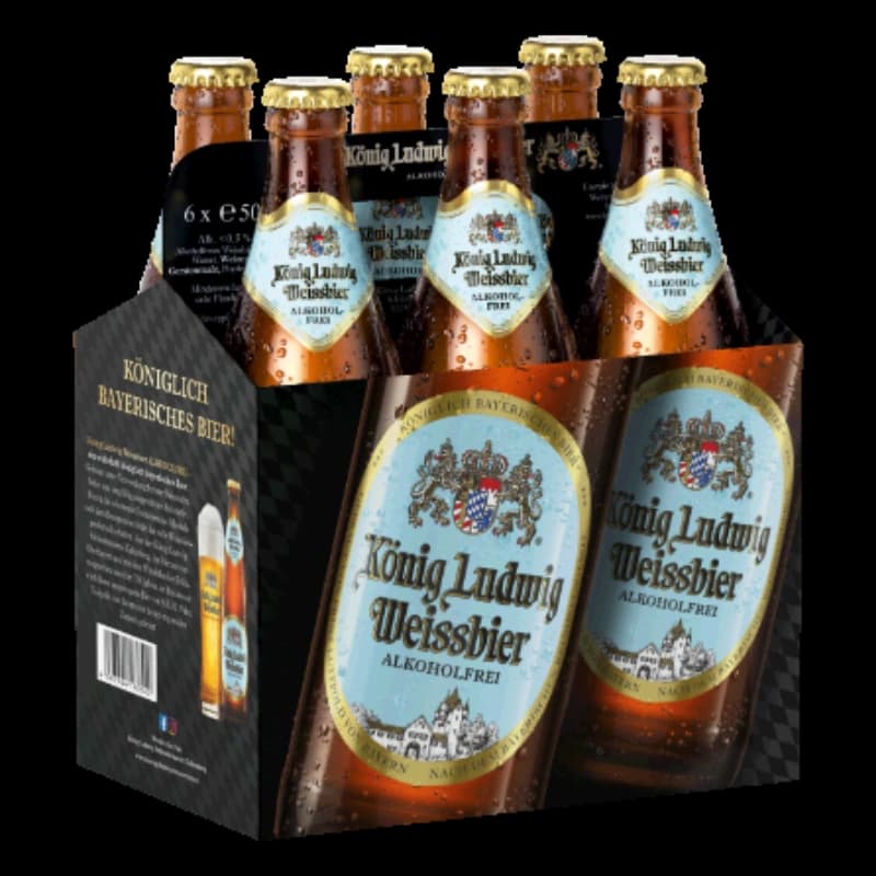 König Ludwig Weissbier alkoholfrei 6x0,5l 