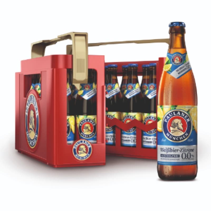 Paulaner Weissbier-Zitrone 0,0% 2x10x0,5l