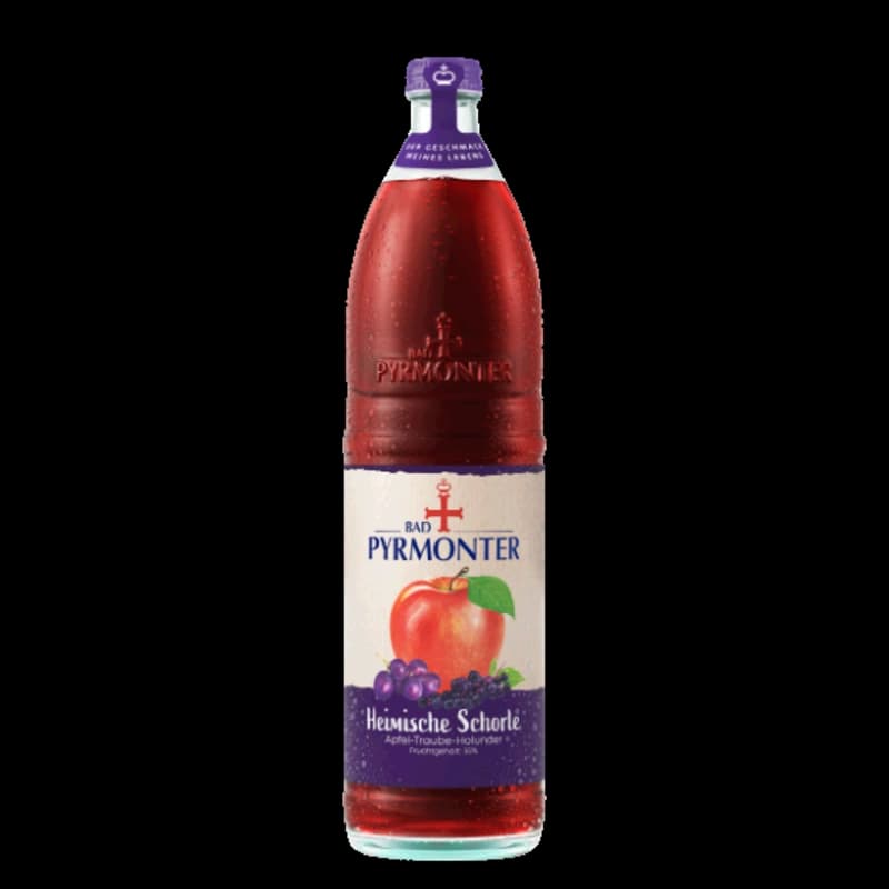 Bad Pyrmonter Apfel-Holunder-Schorle 0,75l