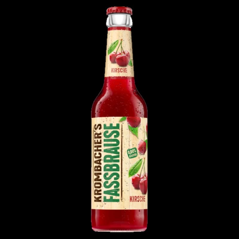 Krombacher's Fassbrause Kirsche 0,33l 
