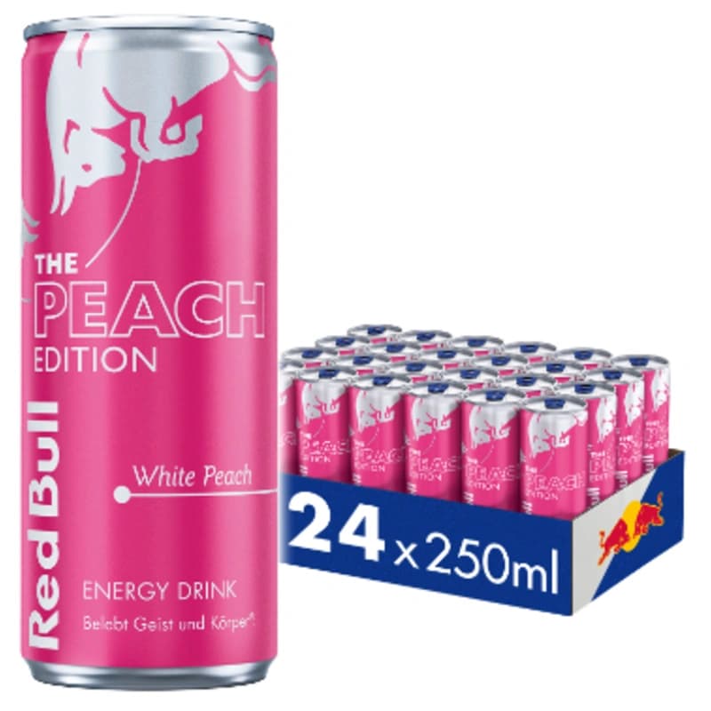 Red Bull White Peach 24x0,25l