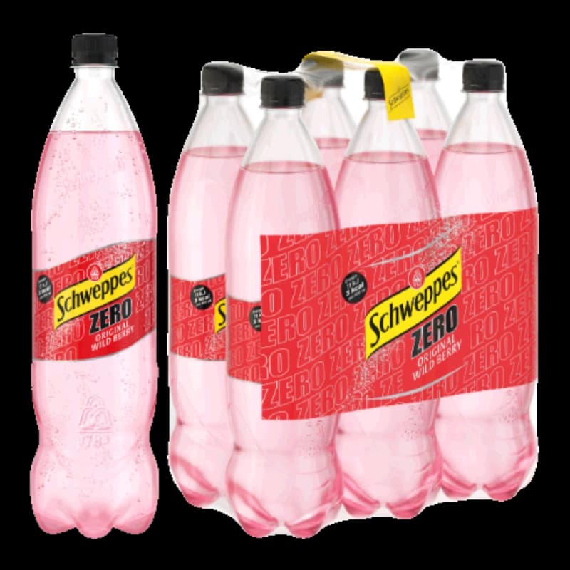Schweppes Wild Berry Zero 6x1,25l