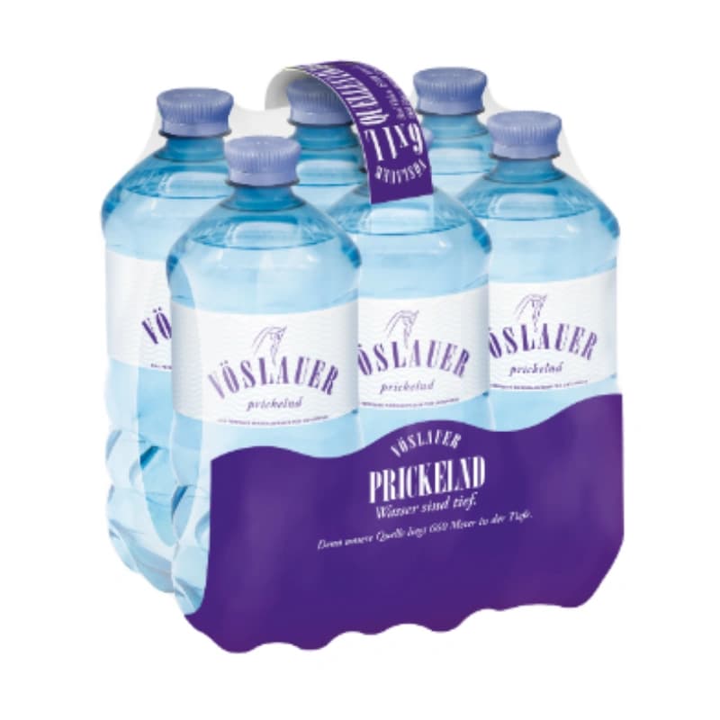 Vöslauer Mineralwasser prickelnd 6x1l 