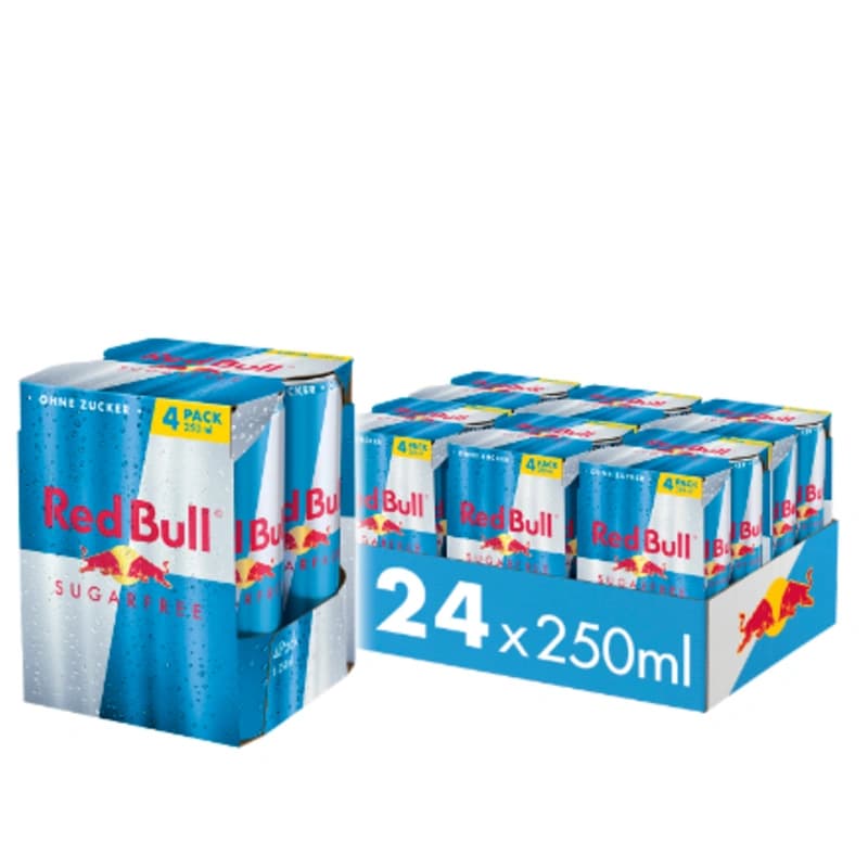 Red Bull Sugarfree 6x4x0,25l 