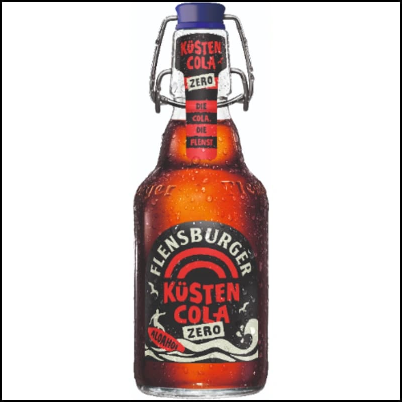 Flensburger Küsten Cola Zero Bügelverschluss 0,33l 