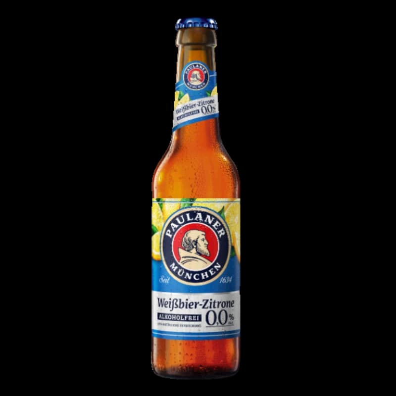 Paulaner Weißbier-Zitrone 0,0% 0,33l