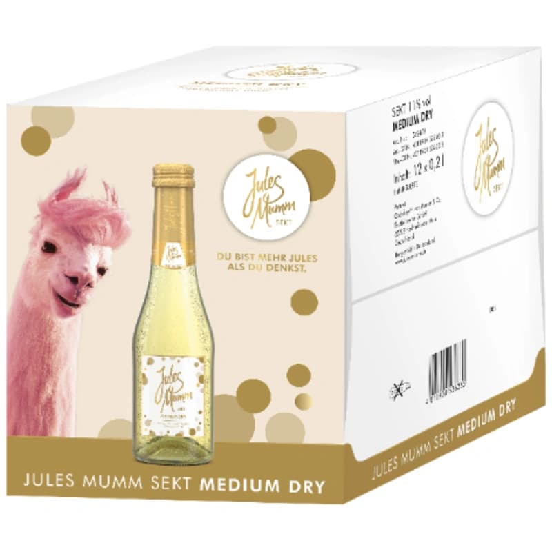Jules Mumm Mini Medium Dry 12x0,2l
