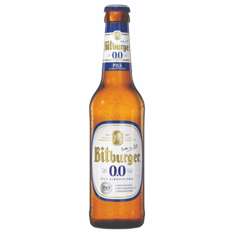 Bitburger 0,0% Alkoholfrei 0,33l