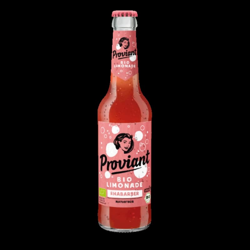 Proviant Bio Limo Rhabarber naturtrüb 0,33l