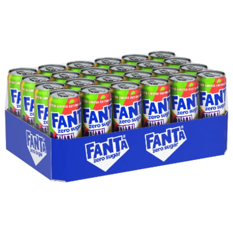 Fanta Zero Sugar Tutti Frutti 24x0,33l 