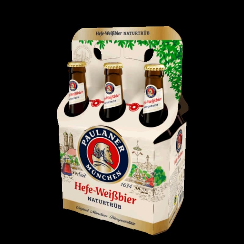 Paulaner Hefe-Weißbier Ntaturtrüb 6x0,33