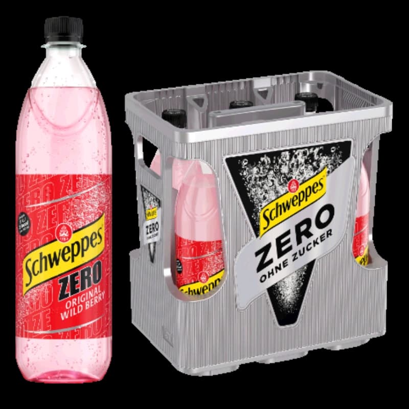 Schweppes Wild Berry Zero 6x1l