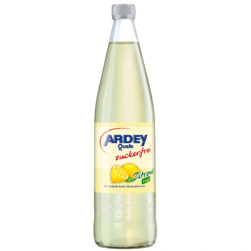 Ardey Zitronenlimonade trüb zuckerfrei 0,75l