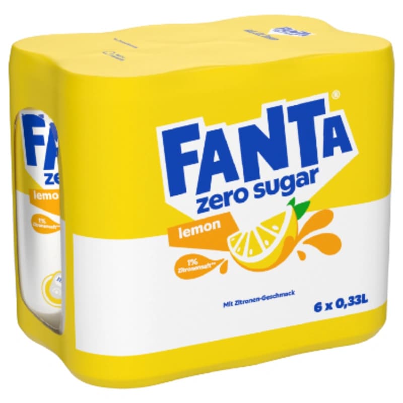 Fanta Lemon Zero 6x0,33l