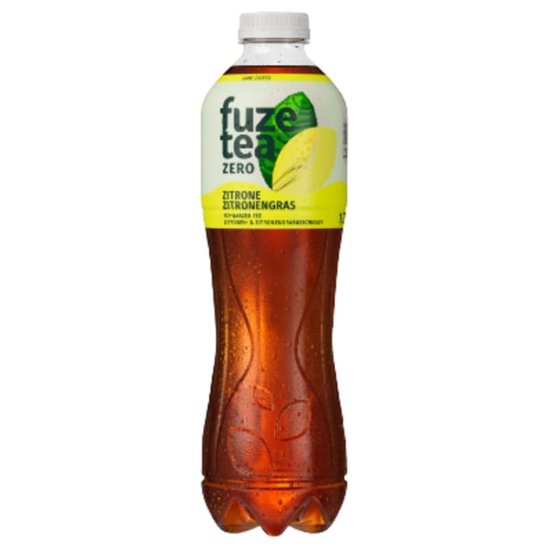 Fuze Tea Lemon Lemongrass ohne Zucker 1,25l 