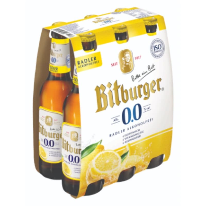 Bitburger Radler 0,0% 6x0,33l 