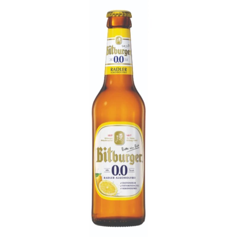 Bitburger 0,0% Radler 0,33l