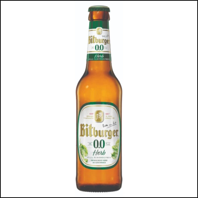 Bitburger Herb alkoholfrei 0,0% 0,33l 