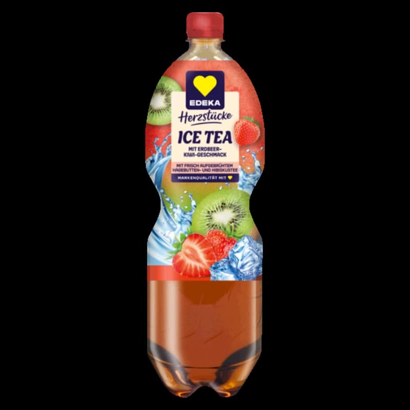 EDEKA Herzstücke Ice Tea Erdbeer-Kiwi 1,5l 