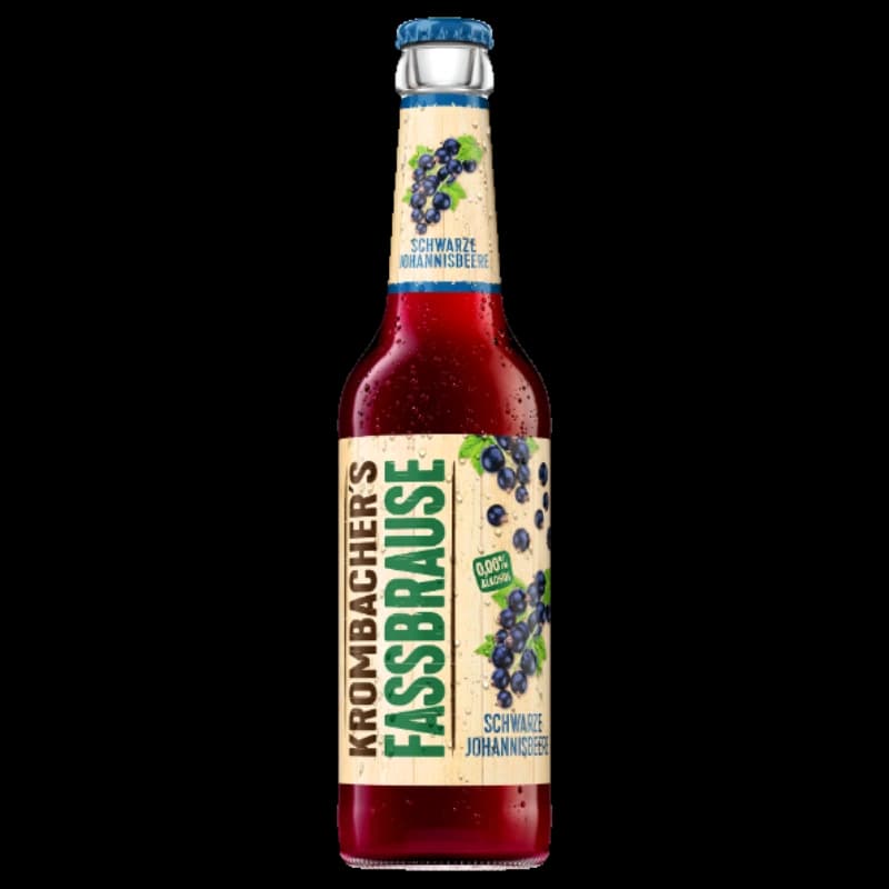 Krombacher's Fassbrause Johannisbeere 0,33l 