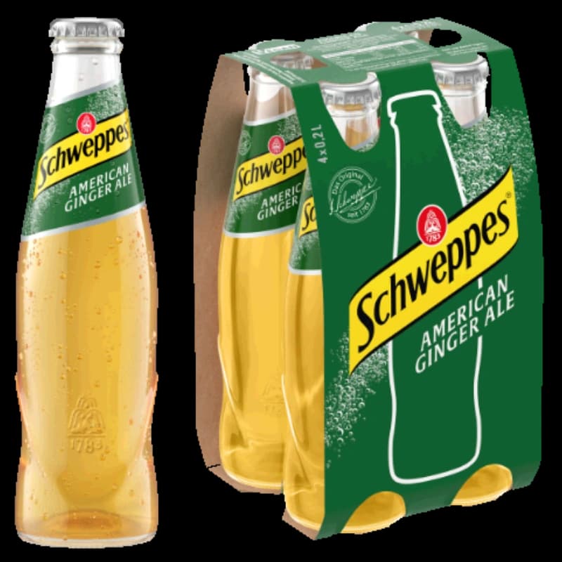 Schweppes Ginger Ale 4x0,2l