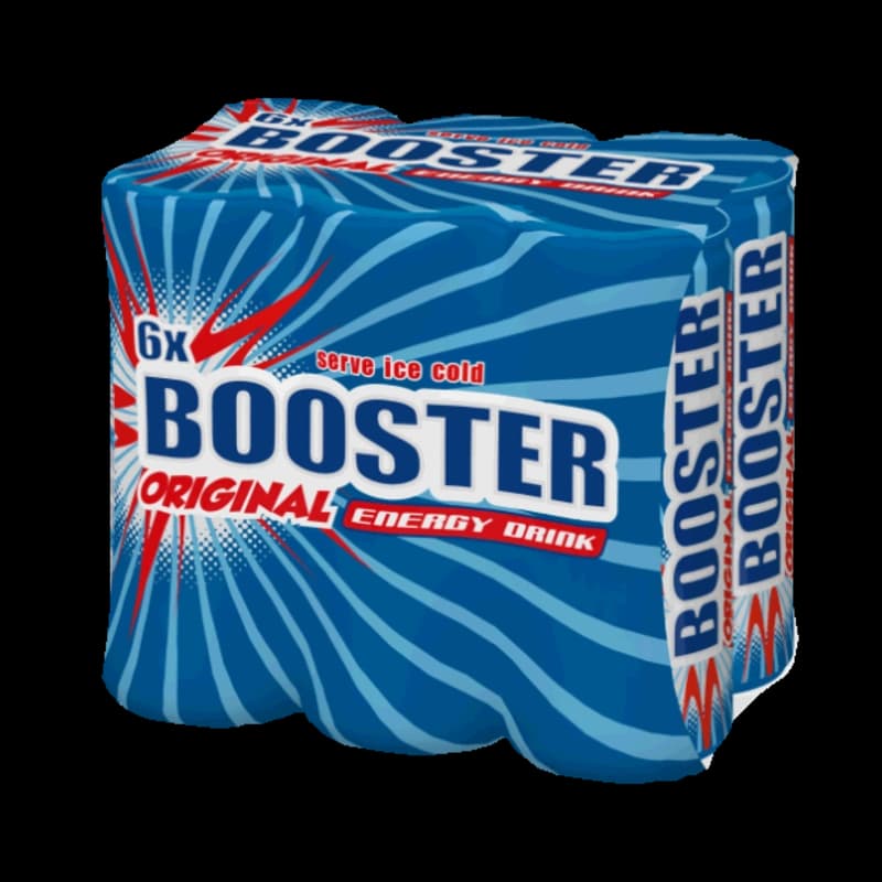 BOOSTER Energy Drink 6x0,33l 