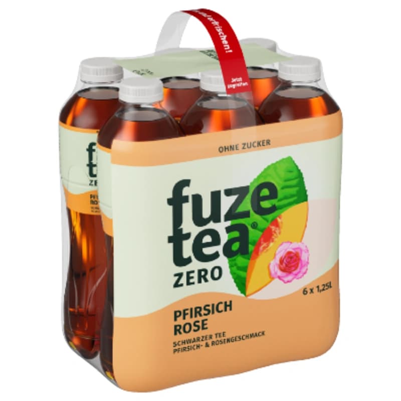 FuzeTea Pfirsich Rose 6x1,25l