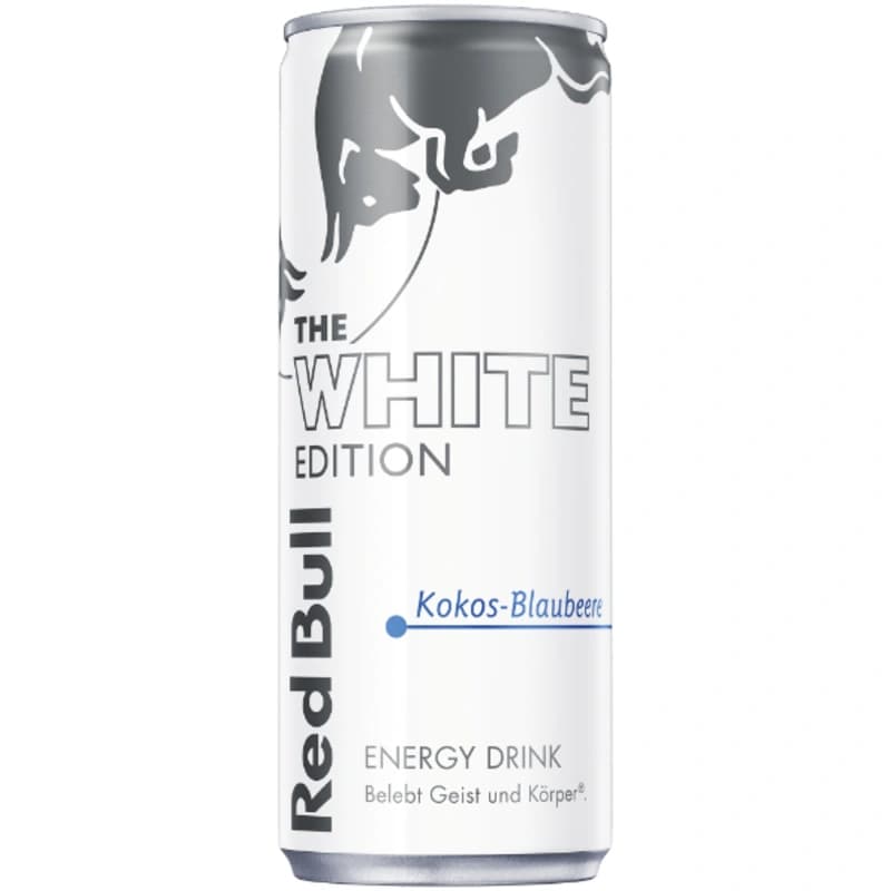 Red Bull White Edition Kokos-Blaubeere 12x0,25l
