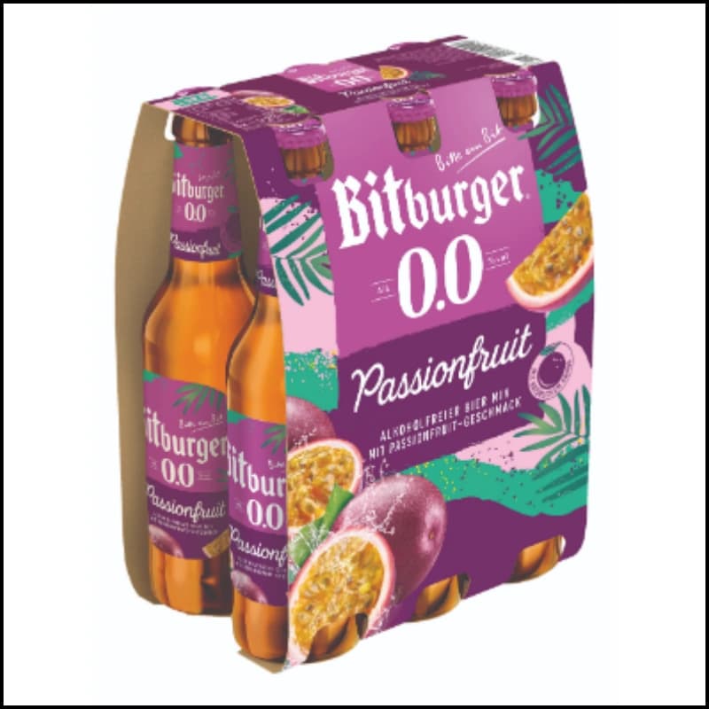 Bitburger 0.0% Passionfruit 6x0,33l 