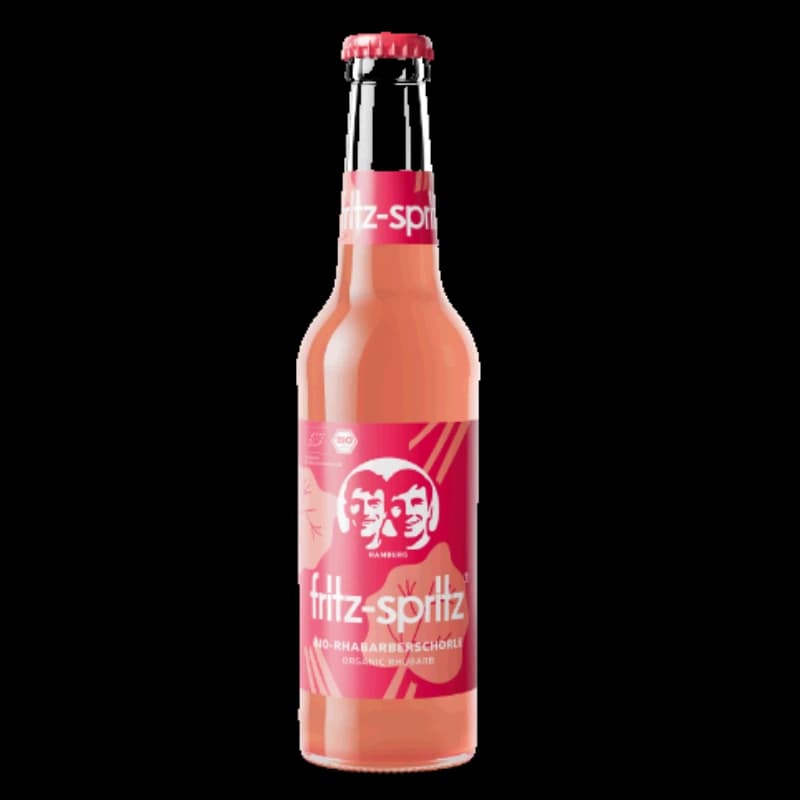 Fritz-Spritz Bio-Rhabarberschorle 0,33l