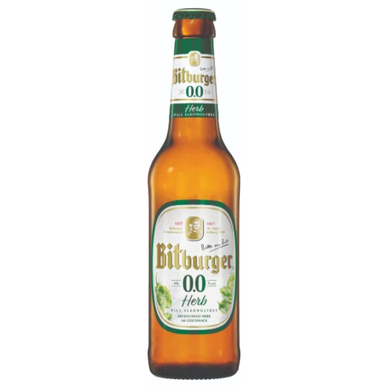 Bitburger 0,0% Herb 0,33l