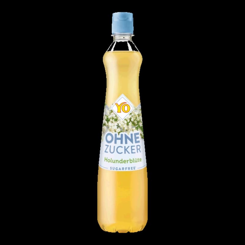 Yo Sirup Holunderblüte ohne Zucker 0,7l