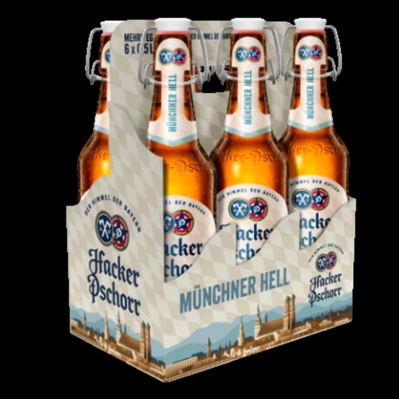Hacker Pschorr Münchner Hell 6x0,5l
