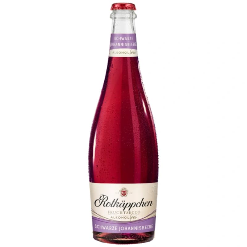 Rotkäppchen Fruchtsecco Schwarze Johannisbeere alkoholfrei 0,75l