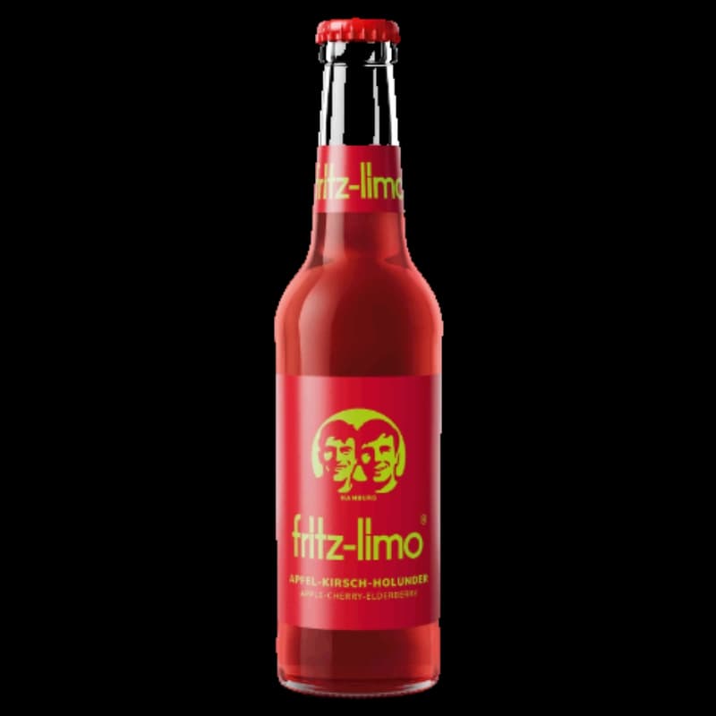 Fritz-Limo Apfel-Kirsch-Holunder 0,33l